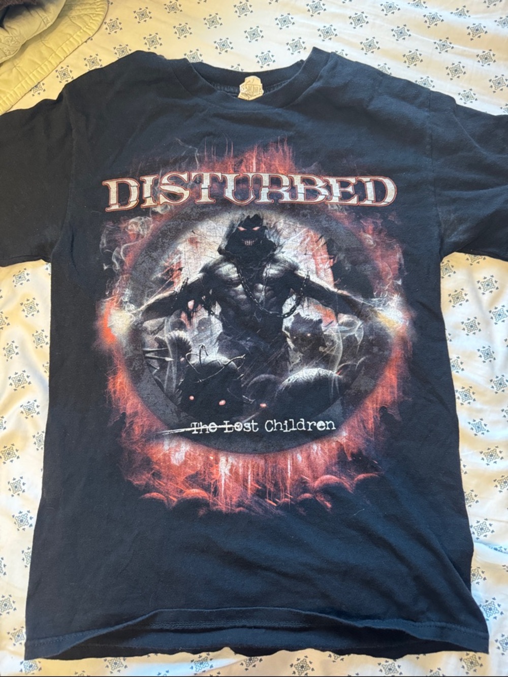 Disturbed "The Lost Children" Black Graphic Band Tee